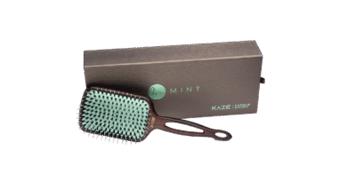 Add Style to Your Salon Tools with Mint Tools Kaze Paddle Brush